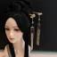 T Đường Phong Cách Bài Hát Phong Cách Cổ Tua Rua Bước Lắc Cung Điện Phong Cách Hanfu Mũ Đội Đầu Kẹp Tóc Tôn Dáng Bao Sideburns Kẹp Tóc Nhỏ