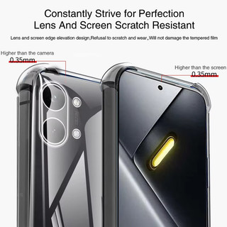 Ốp điện thoại mềm silicon chống sốc cho Xiaomi Poco X8 Pro Max Ốp lưng mỏng trong suốt