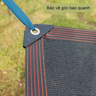 Lưới che nắng ngoài trời PE đen Khối UV Ban công Sân vườn Mái hiên che nắng Vỏ che mái thoáng khí