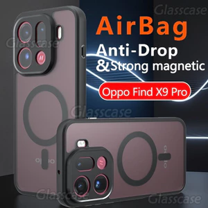 Ốp Lưng Cho Oppo Find X9 X 9 9X Pro X9Pro FindX9 Pro FindX9Pro 2025 Chống Trầy Xước Trong Suốt Mờ Với Vỏ Điện Thoại Từ Tính Bảo Vệ Chống Sốc Ốp Lưng Cứng Chống Vân Tay