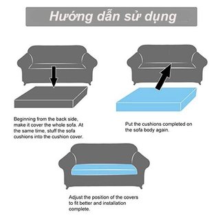 Ghế Sofa Chống Thấm Nước Bọc Nhung Co Giãn Đệm Bảo Vệ Nhà Thú Cưng Thân Thiện