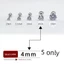 🔥 có hàng sẵn 🔥 bông tai Nhấp nháy Trang sức đi chơi​ Turnbuckle nữ thép titan siêu flash không ngủ zircon chọn
