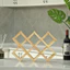 Sáng Tạo Gỗ Chắc Chắn Giá Đựng Rượu Trang Trí Nhà Tủ Rượu Giá Phòng Khách Giá Đựng Rượu Nhà Hàng Gỗ Rượu Hiển Thị Giá