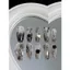 Cảm giác mát mẻ Xianqi Phong cách dân tộc Phong cách cổ xưa Qingping Điều chỉnh bằng tay Phong cách dài Đeo móng tay Cao cấp Phong cách mát mẻ Thạch cao su Chà xát