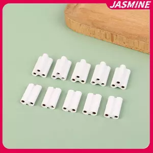JASMINE 10 Cái Đèn Led Và Đầu Nối Huỳnh Quang Liền Mạch Bộ Khớp Được Sử Dụng Trong T5 T8 Ống Đèn 2 Chân 3 Chân Kết Nối Khớp JASMINE