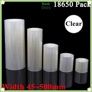 [COD] Ống co nhiệt PVC 1 mét NOOKSTORY, Vỏ bọc cách nhiệt bằng pin Lithium, Vỏ bọc màng cách nhiệt có thể thu nhỏ rộng 30mm-200mm Vỏ cáp pin Lipo 18650 Pin Lipo
