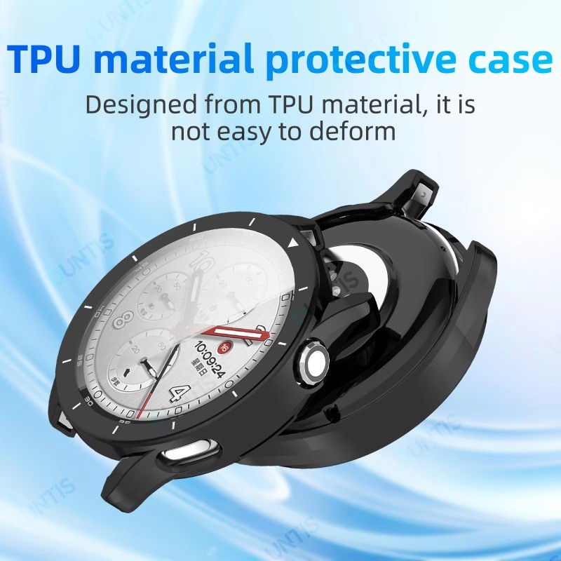 TPU Dành Cho xiaomi Watch S5 Ốp Lưng Phụ Kiện Bảo Vệ Màn Hình Cho Mi Watch S5 Vỏ TPU Mềm + Phim Full Cover Vỏ Bảo Vệ