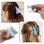 PNPIA- Kẹp Móng Vuốt Tóc Nhựa Silicon Khuôn Kim Loại Hình Học Barrettes Epoxy Khuôn Cho DIY Nhựa Nữ Kẹp Tóc Thủ Công Làm Đồ Trang Sức