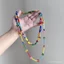 Chậm rãi [Hai gói] Vòng cổ hạt gạo đầy màu sắc Thiết kế thích hợp Phong cách phù hợp Thời trang Chuỗi xương đòn độc đáo Nữ