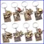 SQ3 Anime ONE PIECE Muốn Móc Khóa Luffy Sanji Zoro Nami Móc Khóa Túi Kim Loại Mặt Dây Chuyền Móc Chìa Khóa GIfts QS3