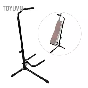 Toyuvn Toyuvn fangzi Gấp Đàn Guitar Tầng Đứng Nhạc Cụ Dây Chân Đế Tripod Chất Liệu Kim Loại cho Âm Bass Điện