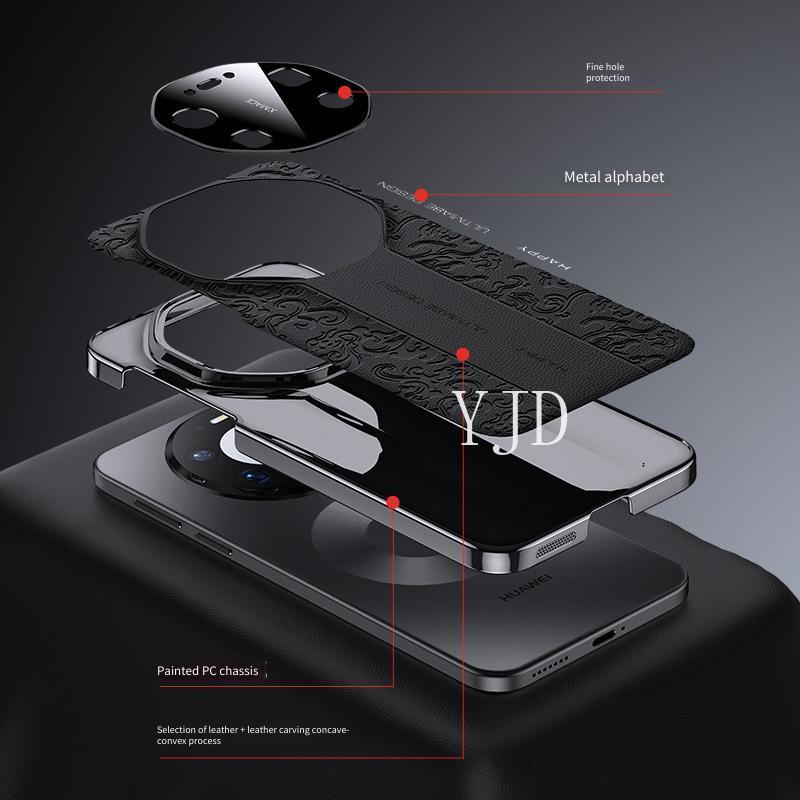 Ốp YJD Dành Cho OPPO Find X9 Ultra Concave-convex Process Ốp Điện Thoại Chống Rơi Rồng Tốt Lành