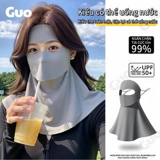Mặt nạ chống nắng Facekini bảo vệ hiệu quả khỏi tia UV, mang lại cảm giác mát lạnh sảng khoái và bảo vệ toàn diện