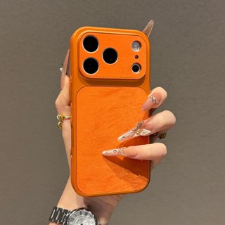 Mạ Điện Ống Kính Cửa Sổ Lớn Họa Tiết Voan Acrylic Ốp Lưng Điện Thoại iPhone 17Pro Max 13 14 15 16 Promax Chống Sốc Nam Nữ Vỏ Di Động