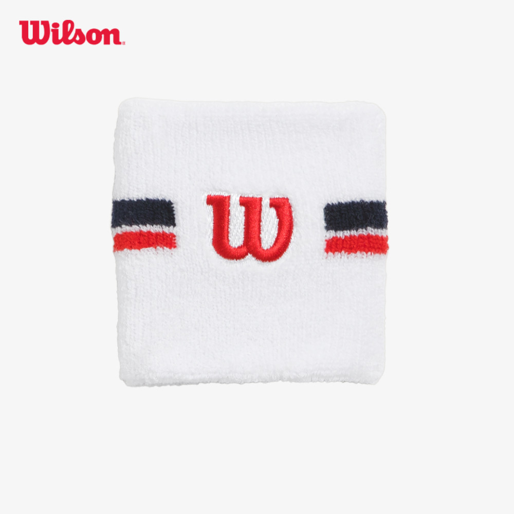 Wilson Unisex Stripe Wrisband Băng Cổ Tay Thể Thao WU00066411