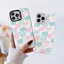 Ốp Lưng Tương Thích Cho iPhone 17 Air 16 15 14 13 12 11 Pro X XR XS Max SE 2020 6 6S 7 8 Plus Mạ Acrylic IMD Case Motif Smile Love CYIM466