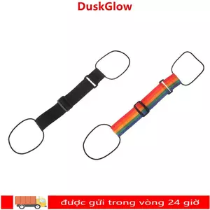 Thắt lưng hành lý DUSKGLOW Dây đàn hồi Phụ kiện an ninh có thể điều chỉnh Hành lý Bungee