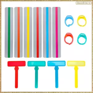 Bộ công cụ dải đọc có hướng dẫn 14 chiếc Dụng cụ theo dõi ngón tay Thước đọc nổi bật dành cho học sinh chứng khó đọc