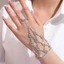 Vẫn Full Kim Cương Hướng Dương Tay Mắt Cá Chân Dây Xích Vòng Một Mảnh Chất Lỏng Phụ Kiện 26.5.6