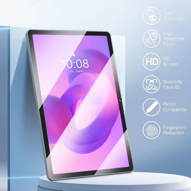 1-2 Chiếc HD Kính Cho Xiaoxin Pad Studio 11 10.6 12.1 2022 2024 2025 Máy Tính Bảng Kính Cường Lực Bảo Vệ Màn Hình Cho Xiaoxin Pad Pro GT 12.7 13 2023 2025 2026 2026 Phim Chống Ánh Sáng Xanh