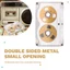 55 Phút Trống Băng Đĩa Kim Loại Hai Mặt Nhỏ Mở Đĩa Trống Cassette Băng Băng Đĩa