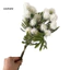 Linh hồn| Hoa nhân tạo Phong cách Nhật Bản Hoa giả Nhân tạo Pompon Silk Hoa cúc Thân hoa – Quả bóng hoa giả nhỏ cho mùa thu Đám cưới Trung tâm Bình chất độn Diy