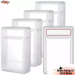Thẻ phân loại NORDICLIFE PSA, Hộp đựng thẻ sưu tập 35PT có thể tháo rời chắc chắn, Hộp bảo vệ thẻ giao dịch trong suốt chống tia cực tím bền chất lượng cao