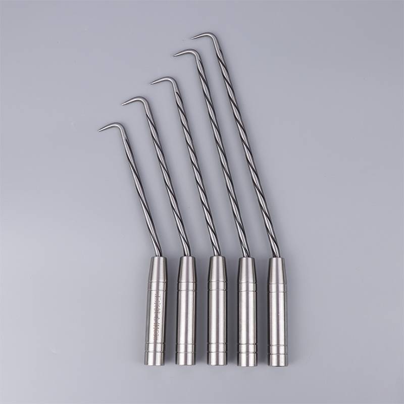 PNPIA- Móc xây dựng Sợi cốt thép Dây buộc Twister có móc Thép không gỉ Xoay linh hoạt Thanh thép cầm tay Dụng cụ cầm tay