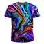2026 Mới 3D Nhiều Màu Sắc In Hình Cổ Tròn Unisex Thời Trang Tee, Áo Mùa Hè Cho Nam Nữ