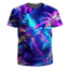 2026 Mới 3D Nhiều Màu Sắc In Hình Cổ Tròn Unisex Thời Trang Tee, Áo Mùa Hè Cho Nam Nữ