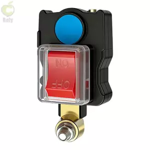 Công tắc ngắt kết nối pin ô tô ROLY, Giám sát điện áp thực Xoay ngắt kết nối công tắc ngắt kết nối pin xe tải, Màn hình kỹ thuật số điện áp 12V 24V Thiết kế loại T Công tắc nguồn-