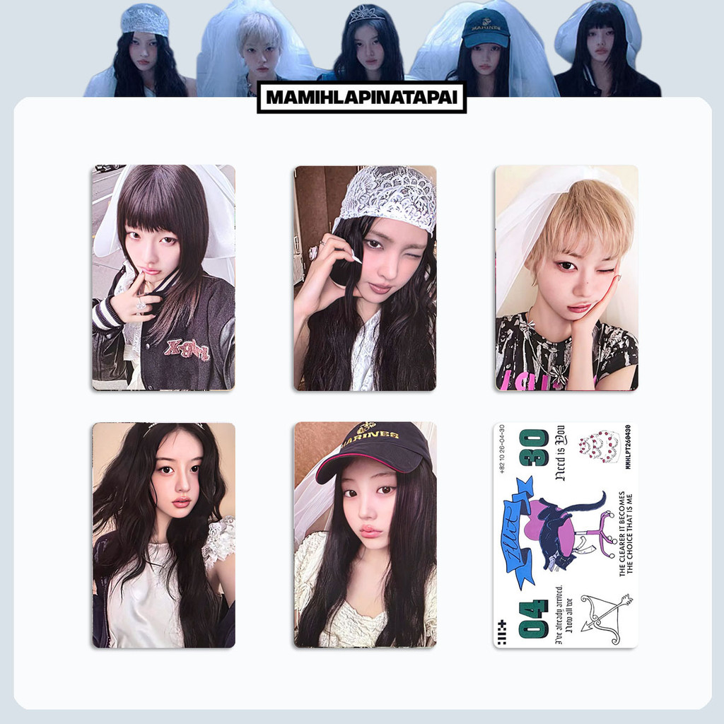 Kpop Thần Tượng ILLIT MAMAHLAPINATAPA Album Thẻ Nhỏ Phiên Bản Đặc