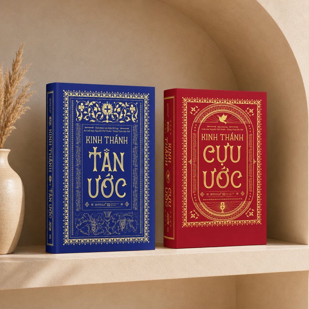 Sách - Bộ Kinh Thánh Tân Ước + Cựu Ước - Bản Dịch Linh Mục Nguyễn Thế Thuấn (Omega plus)