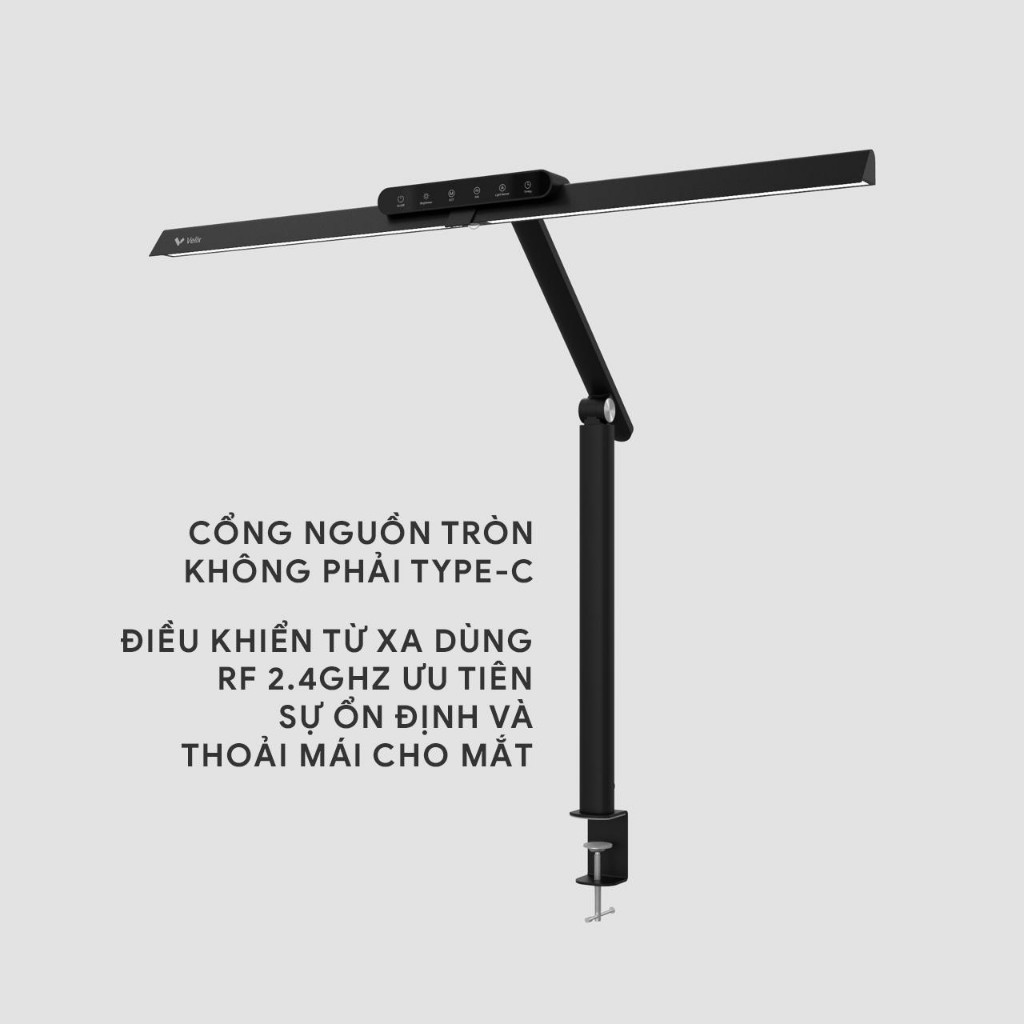 Đèn Bàn Làm Việc Velix Luxia Max Ver 2 24W CRI97 | Đèn LED Chống Chói Kẹp Bàn Điều Khiển Từ Xa | BigBuy360 - bigbuy360.vn
