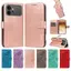 YJD Ốp Lưng Cho Honor 600 Pro Dập Nổi Đuôi Bướm Da Khe Cắm Thẻ Dây Đeo Tay Chống Rơi Vỏ Điện Thoại
