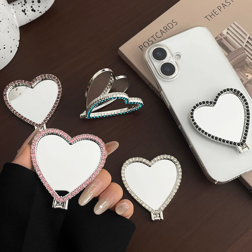 Giá đỡ gương trái tim tình yêu cho vỏ IPhone Hút hấp phụ mạnh