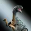Mattel Jurassic World Hammond Collection Musaurus Kids' Figure Dinosaur Toy Length: Approximately 19 cm Ages 8 and up Blue JKM89