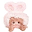 COO Đáng Yêu Tai Thỏ Búp Bê Móc Khóa Nhẹ PP Cotton Đầy Phụ Kiện Hợp Thời Trang Backapck Trang Trí Cho