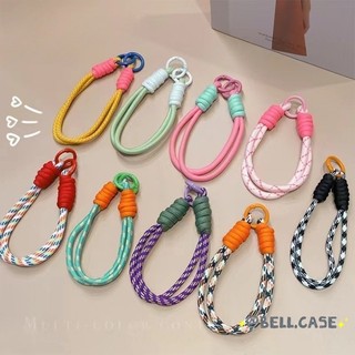 Màu sắc rắn bện trường hợp điện thoại dây buộc ccd dệt máy ảnh dây buộc cho tất cả các mô hình trường hợp điện thoại