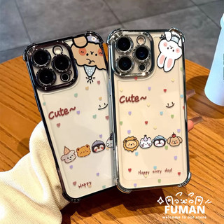 Ốp Điện Thoại Mạ Hình Gấu Động Vật Sang Trọng Dễ Thương Cho Redmi K90 Pro Max K80 Pro Ultra K70E K70 K60E K60 Pro Ultra K50 Pro Ultra Phim Hoạt Hình Trong Suốt Bìa Mềm