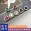 Qi kim cương giả hình trái tim - phụ kiện khuy măng sét độc đáo cho áo sơ mi mùa hè