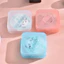 【Roshy】hộp đựng bông phấn thoáng khí chống bụi Hộp đựng bông phấn hộp đựng bông phấn cỡ lớn
