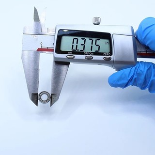 10 chiếc R166ZZ Vòng bi 4.7625x 9.525x 3.175 mm Thu nhỏ R166 ZZ Vòng bi RC Bộ phận mô hình