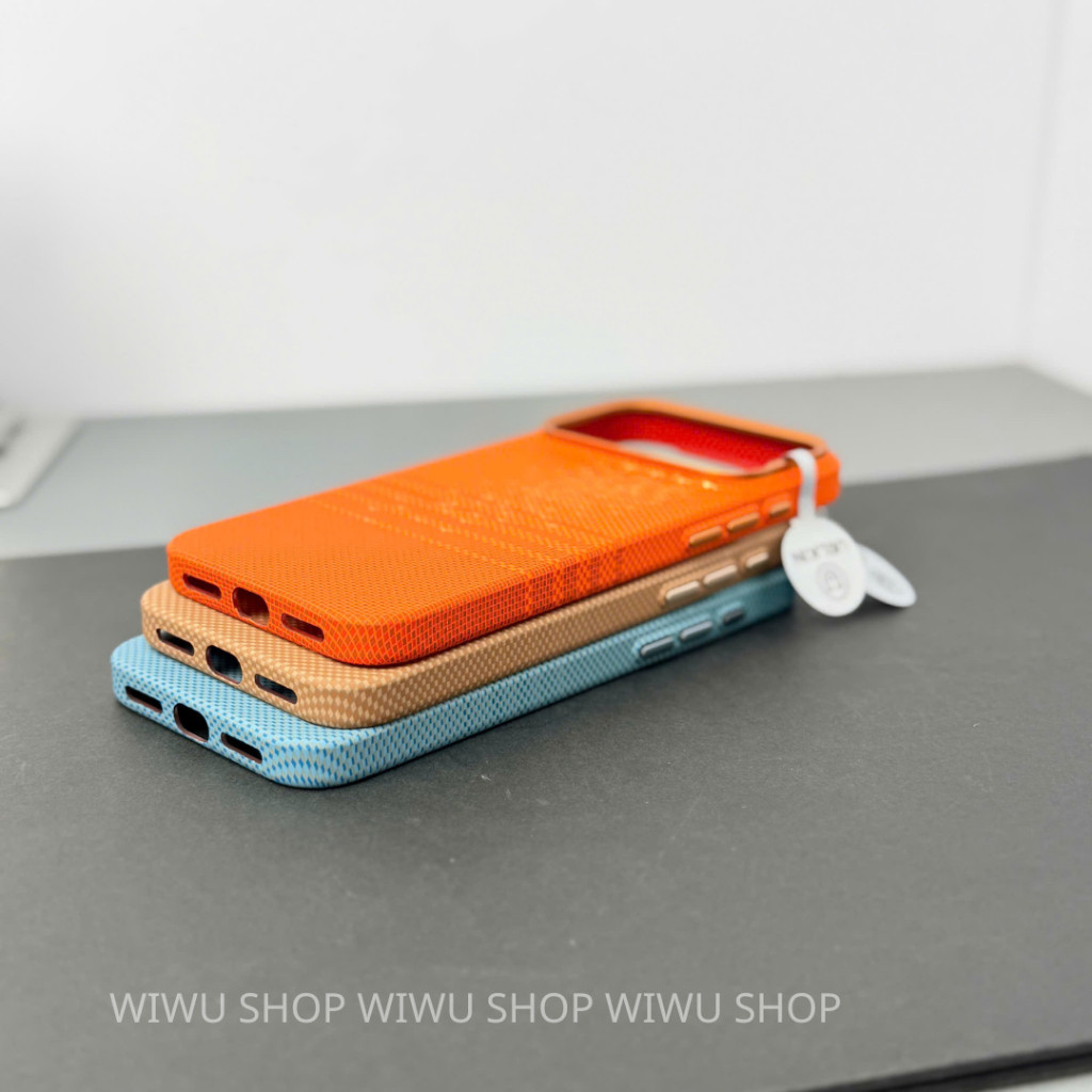 [Chính Hãng] Ốp Lưng UELKIN ARAMID Fiber Texture Giả Kevlar Chống Sốc MagSafe Bảo Vệ Camera iPhone 17 Pro Max