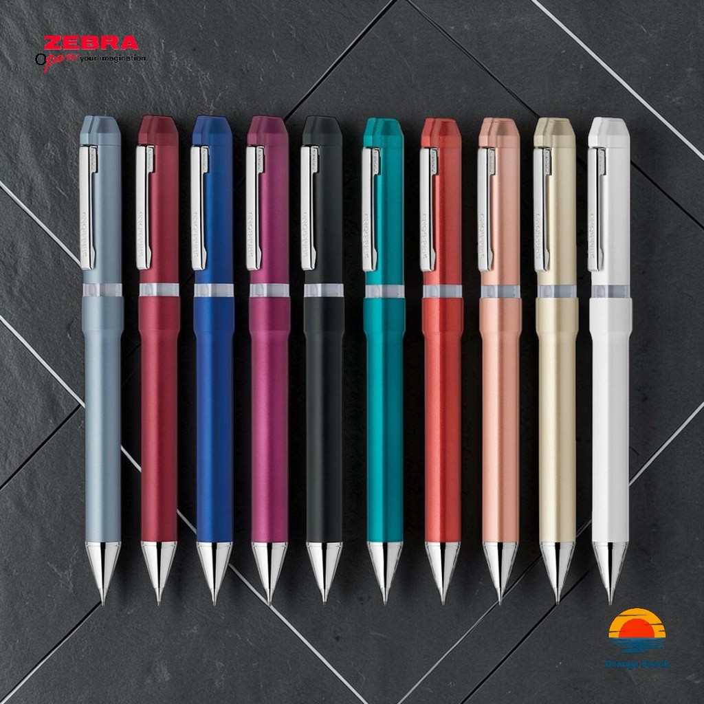 Zebra Sharbo Nu But Da Chuc Nang/0.5mm 5 Mau Pastel+0.7mm 5 Mau Dam/10 Loai/Hang Nhat Ban