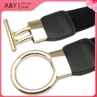 Dây thắt lưng nữ A & Y Bule Thắt lưng co giãn rộng cho váy nữ.
