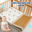 Chiếu Mây Điều Hòa Lụa Lạnh Cao Cấp Cho Bé, Thảm Mát Cho Bé Thoáng Khí, An Toàn, Hình Dễ Thương