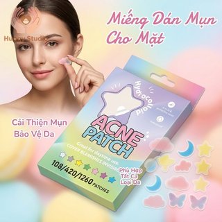 Mụn Miếng Dán Hydrocoloid Thành Phần Tự Nhiên Đa Hình Dạng Tất Cả Các Loại Da Thấm Hút Pus Sử Dụng Ban Đêm 108