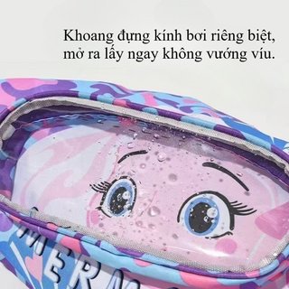 Túi Bơi Cho Bé Chống Thấm Nước Khô Ướt Túi Riêng Biệt Ngăn Giày Dung Tích Lớn Bể Bơi Đi Biển