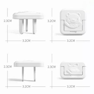 ổ điện cao cấp giữ an toàn cho bé [Màu sắc đẹp, có quai tháo ra dễ dàng]